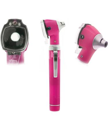 SliteTech Mini Otoscope Set - Luminated Ear Fearing Tool for Healthy Ears - ENT Instrument for Doctors Nurses Adults & Kids (Pink) - Buy Online on GoSupps.com