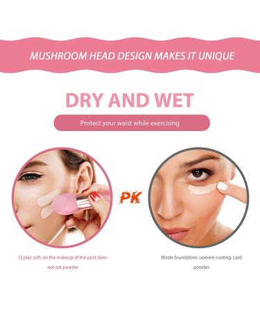 3PCS Makeup Sponge Set with Handle | Beauty Cosmetics Puff Sponge for Liquid Cream Foundation | Facial Foundation Sponges - Buy Online on GoSupps.com