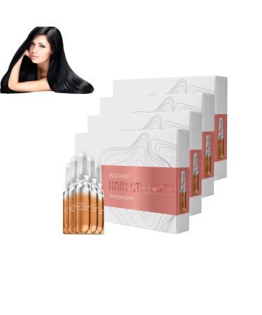 Lot de 4 ampoules pour cheveux secs ab m s s rum rafra chissant pour cuir chevelu essence paississante pour cheveux concentr revitalisant pour les cheveux formul volumisant et fortifiant Lot de 4.