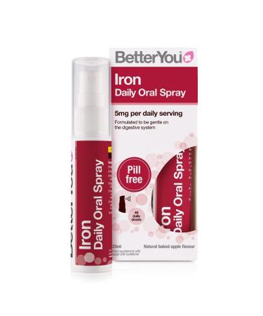 2 x BetterYou Iron Daily Oral Spray 25ml