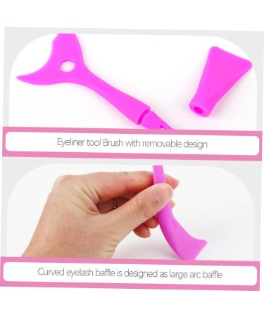 FOMIYES 12 pcs eyeliner eyeshadow baffle lash tools silicone molds makeup mascara brush Mascara - Buy Online on GoSupps.com