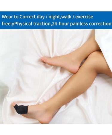 Bale Toe Sleeves & Correctors for Men & Women | Pain Relief & Protection for Big Toe | Straighten & Comfort | Available in Black - Buy Online on GoSupps.com