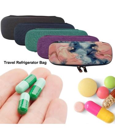 gofidin Insulin Cooling Bag for Diabetes - Portable Travel Refrigerator for Diabetes Supplies (Black) - Buy Online on GoSupps.com