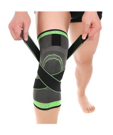 Vitoki 1 piece Kniebandage for women and men sports men knee choner knee supporters for sports joint pain relief green l l green green
