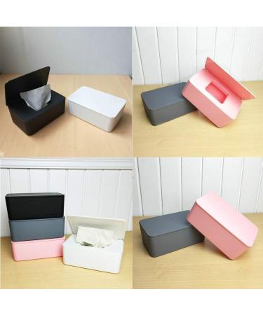 Premium Wet Wipes Box - Versatile Damp Toilet Paper & Baby Wipes Storage with Lid | Ideal for Home & Office Use - Buy Online on GoSupps.com