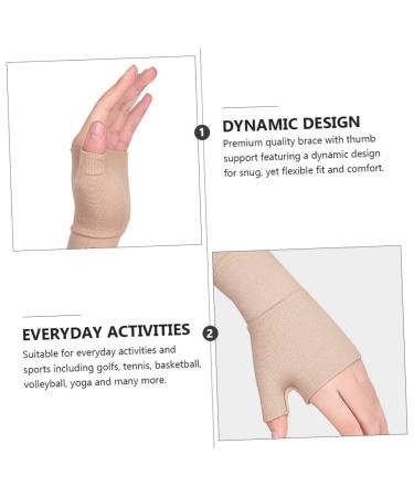 Buy 2 Pairs Adjustable Pressure Wrist Gloves for Carpal Tunnel & Tendonitis | Athletic Support Sleeves & Compression Brace - International Shipping Available - Buy Online on GoSupps.com