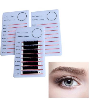 Professional Aferzov Acrylic Eyelash Board & Display - Perfect for Individual Eyelash Extensions & False Lash Application - Buy Online on GoSupps.com