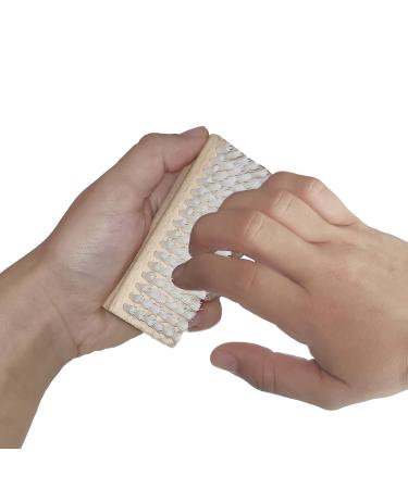 3 Set Premium Nail Brushes - Wooden Hand Washing Brush with White Bristles - Made in Germany for Perfect Nails - Buy Online on GoSupps.com