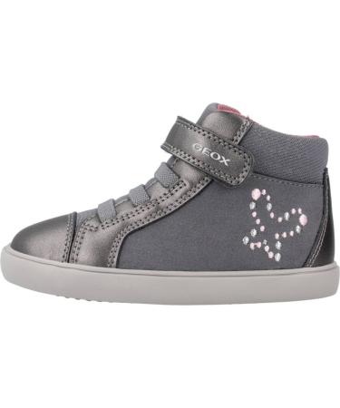 Geox Baby Girl's B Gisli B Sneaker - Dark Grey | Size 6 UK Child - Buy Online on GoSupps.com