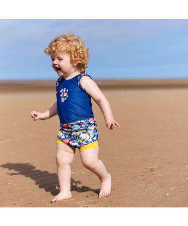 Splash About Happy Nappy Costume Garden Delight 12-24 Months | Reusable Swim Nappy - Buy Online on GoSupps.com