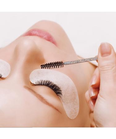 15 Disposable Mascara Brushes Set - 65 Eyelash Applicators & 8 Eye Patches for Extensions - Black - Buy Online on GoSupps.com
