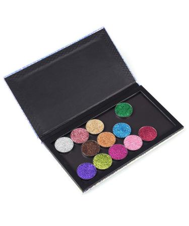 Buy Empty Eyeshadow Box | Magnetic Palette for DIY Makeup | Mermaid Design | 130g for Eyeshadow Blush & Foundation - Buy Online on GoSupps.com