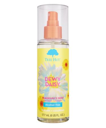 Tree Hut Dewy Daisy Fragrance Mist | Spritz On for a Refreshed Feel or Layer with Your Favorite Scents | Versatile Body Spray | 6 fl oz. Dewy Daisy 6 Fl Oz (Pack of 1)