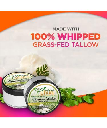 8 OZ. Tallow. Whipped Tallow is the ONLY ingredient. Nothing else added to it - Buy Online on GoSupps.com