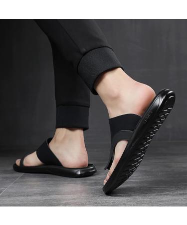 CLSQLXYJZC Mens Foot Correction Flip Flops - Black Open Toe Sandal for Hallux Valgus, Bunion Splints & Plantar Fasciitis - 24cm Foot Length - Buy Online on GoSupps.com