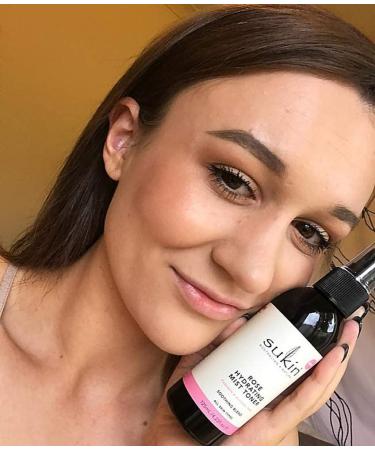 Sukin Rose Hydrating Mist Toner 4.23 fl oz - Natural Skin Hydration Solution - Buy Online on GoSupps.com