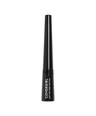 COVERGIRL Get In Line Active Eyeliner  Ink Black  0.36 Ounce
