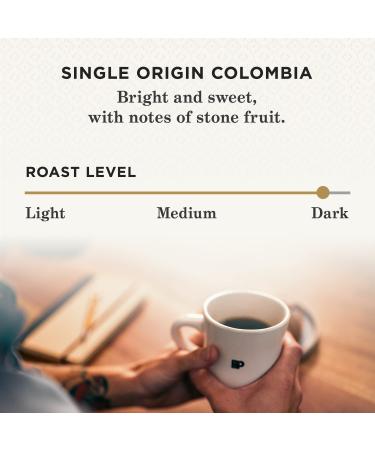 Peet's Coffee Dark Roast Ground Coffee - 18oz Bag, Single Origin Colombia - Buy Online on GoSupps.com