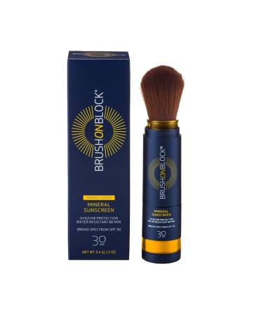 Brush on Block Translucent Mineral Sunscreen 30SPF 3.4g