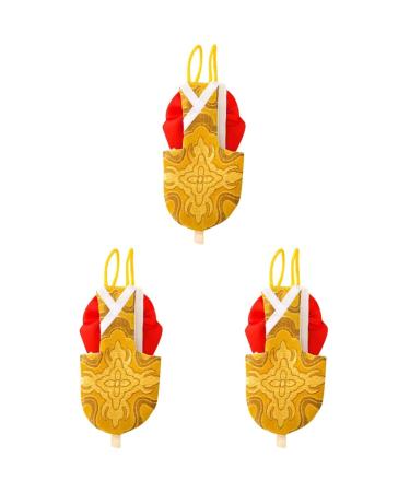 MipCase upholstery layer PET XL Inner reusable canaries pair of parrot birds Size comfortable food robe deaf costume for sweet clothing clothing wave sittstick xlx3pcs yellowx3st