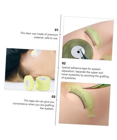 MAGICLULU 45 Rolls Lash Tape Eyelash under Eye Patch Durable Eyelash Tapes Lash Extension Tape Direction Eyelash Tape Under Eye Foam Pads Extension Belt Non-woven Fabric Breathable - Buy Online on GoSupps.com