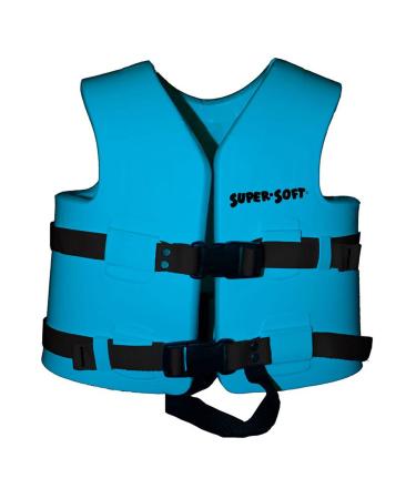 TRC Recreation Kids Super Soft USCG Vest Marina Blue X-Small