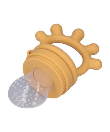 Baby Fruit Food Dispenser & Teether - Silicone Feeding Accessories for Toddlers (Ginger) | International Shipping Available - Buy Online on GoSupps.com