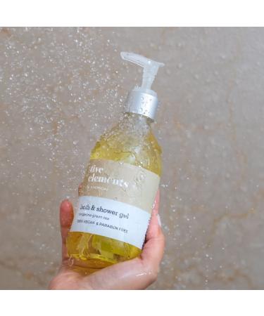 Kimi rica Five Elements Refreshing Shower Gel | Long Lasting Freshness | Enriched with Tangerine and Green Tea | Paraben Free | Gentle on Skin |100% Vegan Body Wash | 300ml - Buy Online on GoSupps.com