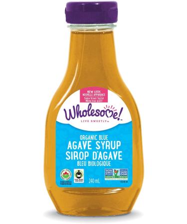 Wholesome Sweeteners Organic Blue Agave Syrup 480ml & Organic Blue Agave Syrup 240ml - Buy Online on GoSupps.com
