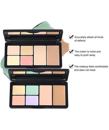  G n rique Concealer Makeup Palette - Waterproof Cream Formula High Coverage Contour Kit Lightweight Texture | Long-wearing finish for daily beauty routine parties - Buy Online on GoSupps.com