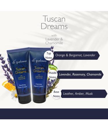 Di Palomo Vegan Tuscan Dreams Moisturising Sleep Duo. Calming Hand Cream & Soothing Foot Cream for Women. Moisturising Skin Care. Lavender & Chamomile for Anxiety Relief & Sleep Aid. Vegan Gift Set. - Buy Online on GoSupps.com