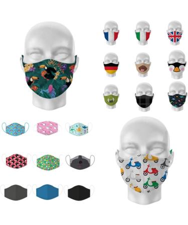 Reusable Face Cover - Non-Medical Pink Unicorn Size S - Twin Pack for Kids | Buy Online Now - Buy Online on GoSupps.com