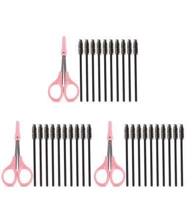 FRCOLOR FRCOLOR 11 Pieces Shape for Girls Eyelashes and Eyebrows Spiral Eyebrow Scissors for Women