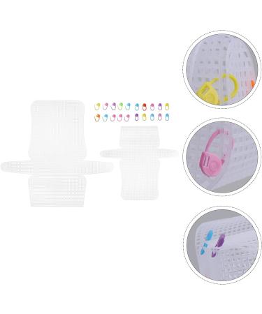 Clear Plastic Cross Stitch Canvas Sheets for Crafts - Ciieeo Needlepoint Mesh Kit - Buy Online on GoSupps.com