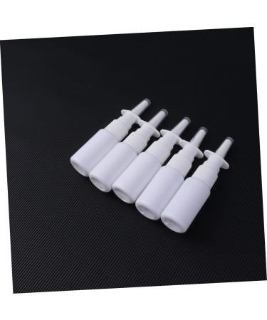 FRCOLOR 20pcs Amber Glass Spray Bottles - 10ml Travel Containers for Liquids - Nasal Spray, Cleaning Solutions, Plant Terrarium - Small Empty Bottle Kit with 2 White Nasal Saline Bottles - Buy Online on GoSupps.com