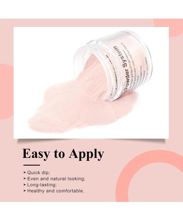 28g Bare Naked Nude Color Dip Powder for Natural Even Finish (No.8) - HJ-ND064B - Buy Online on GoSupps.com
