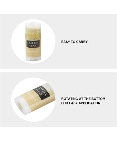  Cryfokt Gold Body Glitter Stick Singer Concerts Glitter Gel Face Eye Lip Hair Thick Decoration Music Festival Accessories - Buy Online on GoSupps.com