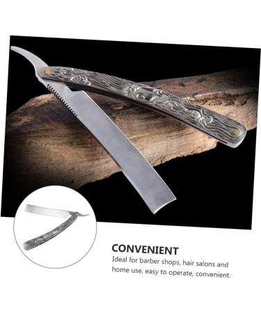 Minkissy Manual Razor Set - 3 Stk Old Fashioned Hair & Face Razors for Men & Women - Perfect for Haircuts & Beard Grooming - Buy Online on GoSupps.com