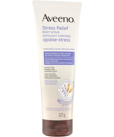 Aveeno Stress Relief Body Scrub 227 g - Buy Online on GoSupps.com