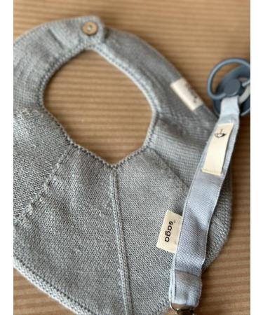 SAGA Copenhagen Pacifier Chain Pala (Dream Blue) - 100% Organic & Sustainable GOTS-Certified | 2x17cm | International Shipping - Buy Online on GoSupps.com