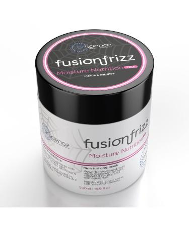 BR Science Fusion Frizz Moisture Nutrition Hair Mask - 500ml | Moisturizes, Adds Shine, Softens and Provides Silkiness - Buy Online on GoSupps.com