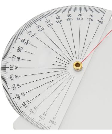 KAKAKE Fingers Goniometer Transparent Finger Joint Goniometer Clear Scale Accurate Measure Easy Observation for Architectural Drawings - Buy Online on GoSupps.com
