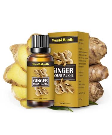 Abdominal drainage ginger oil Belly Drainage Ginger Oil natural slimming massage oil natural therapy lymphatic drainage ginger oils promotes blood circulation relax massage liquid 30ml