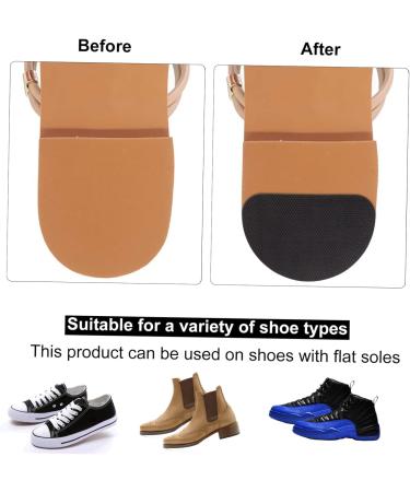 NOLITOY Non-Slip Heel Stickers - 24 Pairs Anti-Slip Shoe Pads & Sole Protectors for Men & Women - Buy Online on GoSupps.com