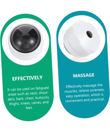 Frcolor Roller Ball Massage Device - Small Handheld Muscle Relaxation Massager for Body & Face Yoga - Buy Online on GoSupps.com