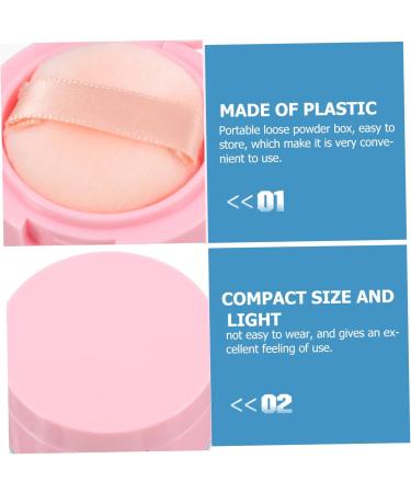 Didiseaon 2 Sets Powder Box Bulk Makeup Loose Powder Pot Glitter Makeup Powder Case Body Powder Make up 3g - Buy Online on GoSupps.com