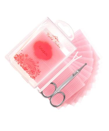 FOMIYES 1 Set Double Eyelid Sticker Makeup Tape Clear Stickers Invisible Eyelid Tape Pull Wire Double Sided