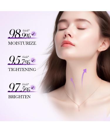 HQDA Lifting Neck Cream Antiaging tightening & moisturizing cream for sagging skin reduces wrinkles fine lines and double chin Colour Collagen Color Collagen - Buy Online on GoSupps.com