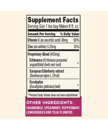 Celestial Seasonings Sleepytime Echinacea Wellness Tea - 3x20 Bag Pack - Buy Online on GoSupps.com