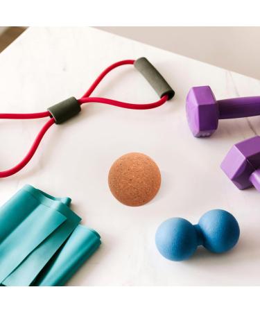Patkaw 2-Pack Cork Massage Balls - 2.75-Inch High-Density Fitness Balls for Deep Tissue Relief Yoga & Muscle Recovery - Buy Online on GoSupps.com